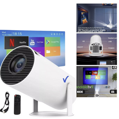 PROYECTOR INALÄMBRICO SMART LED ANDROID - Conectividad y Calidad en Cada Imágen.