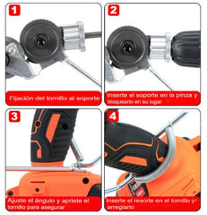 CORTADOR DE PLACA PARA TALADRO – Precisión y Potencia en la Palma de tu Mano.