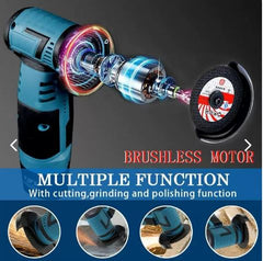 MINI AMOLADORA ANGULAR 12V - Precisión, Potencia y Libertad de Movimiento