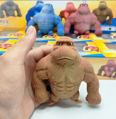 GORILA ANTIESTRÉS ELÁSTICO – Relajación y Diversión en Cada Apretón