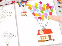 KIT MONTESSORI DE PINTURA PARA DEDOS – Creatividad, Color y Diversión Educativa.