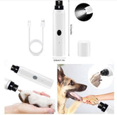 LIMA ELECTRICA CON LUZ PARA MASCOTAS - Uñas Seguras, Sin Estrés.