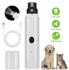 LIMA ELECTRICA CON LUZ PARA MASCOTAS - Uñas Seguras, Sin Estrés.