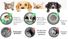 KINGO Dispensador de Alimento – Juego Inteligente para Mascotas Felices