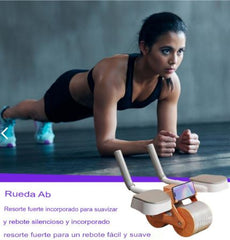 RUEDA ABDOMINAL - ¡Fortalece tu Core con Tecnología y Comodidad!
