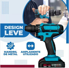 TALADRO INALÁMBRICO 98V - Potencia y Precisión para tus Proyectos