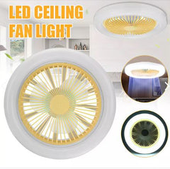 VENTILADOR DE TECHO, LUZ LED CON C/R - Confort Inteligente en un Solo Paso