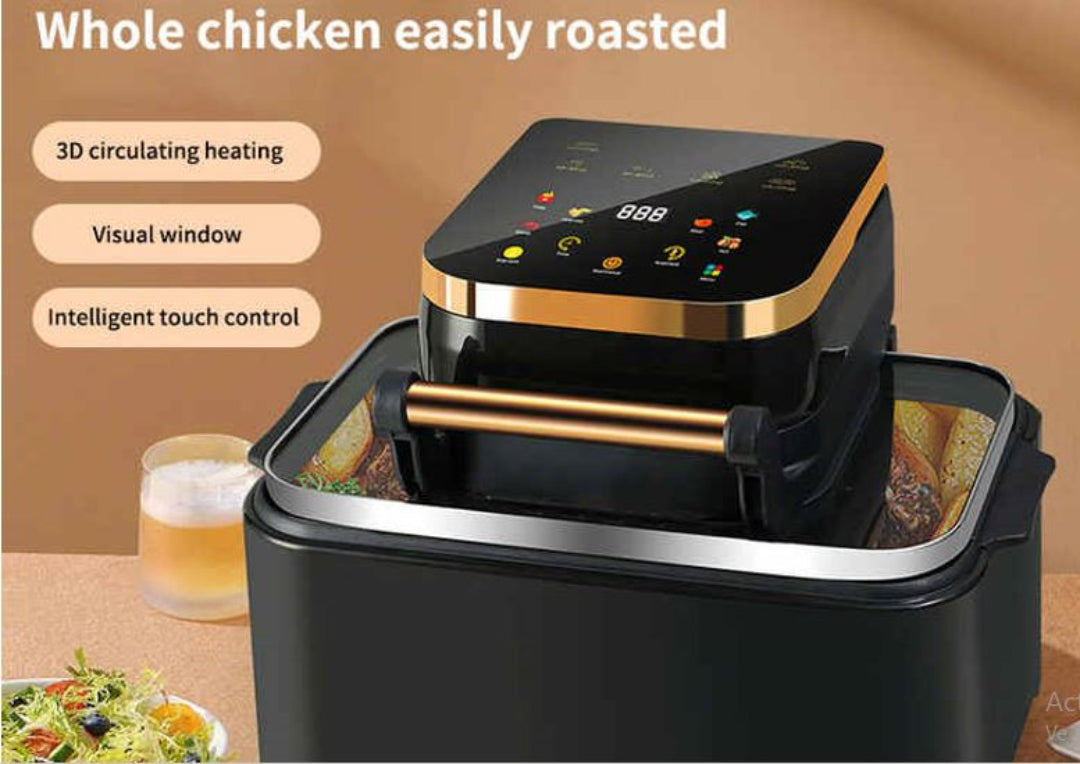 Freidora de Aire Inteligente 15L – Cocina Saludable y Eficiente.