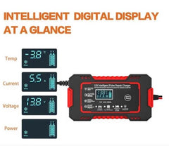 CARGADOR - REPARADOR AUTOMÁTICO DE BATERÍAS