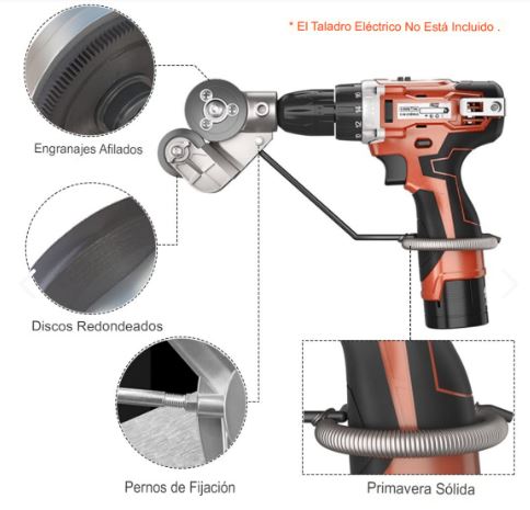 CORTADOR DE PLACA PARA TALADRO – Precisión y Potencia en la Palma de tu Mano.