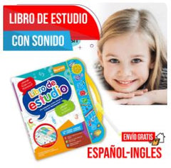 LIBRO MUSICAL INTERACTIVO BILINGUE – Aprender Jugando desde los Primeros Años.
