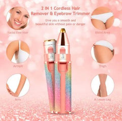 DEPILADORE MULTIUSO FACIAL –  Precisión, Comodidad y Belleza al Instante