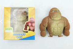 GORILA ANTIESTRÉS ELÁSTICO – Relajación y Diversión en Cada Apretón