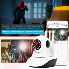 CÁMARA IP ROBÓTICA DE SEGURIDAD - Wi-Fi con Visión Nocturna