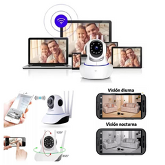 CÁMARA IP ROBÓTICA DE SEGURIDAD - Wi-Fi con Visión Nocturna