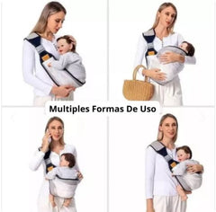 PORTABEBÉS PORTÁTIL AJUSTABLE ERGONÓMICO
