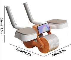RUEDA ABDOMINAL - ¡Fortalece tu Core con Tecnología y Comodidad!