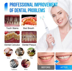 LIMPIADOR DENTAL ELËCTRICO ULTRASÖNICO 3 EN 1